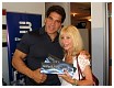 Peter Mackeonis and Associates GLOTOSLEEP celebrity photo of Lou and Carla Ferrigno